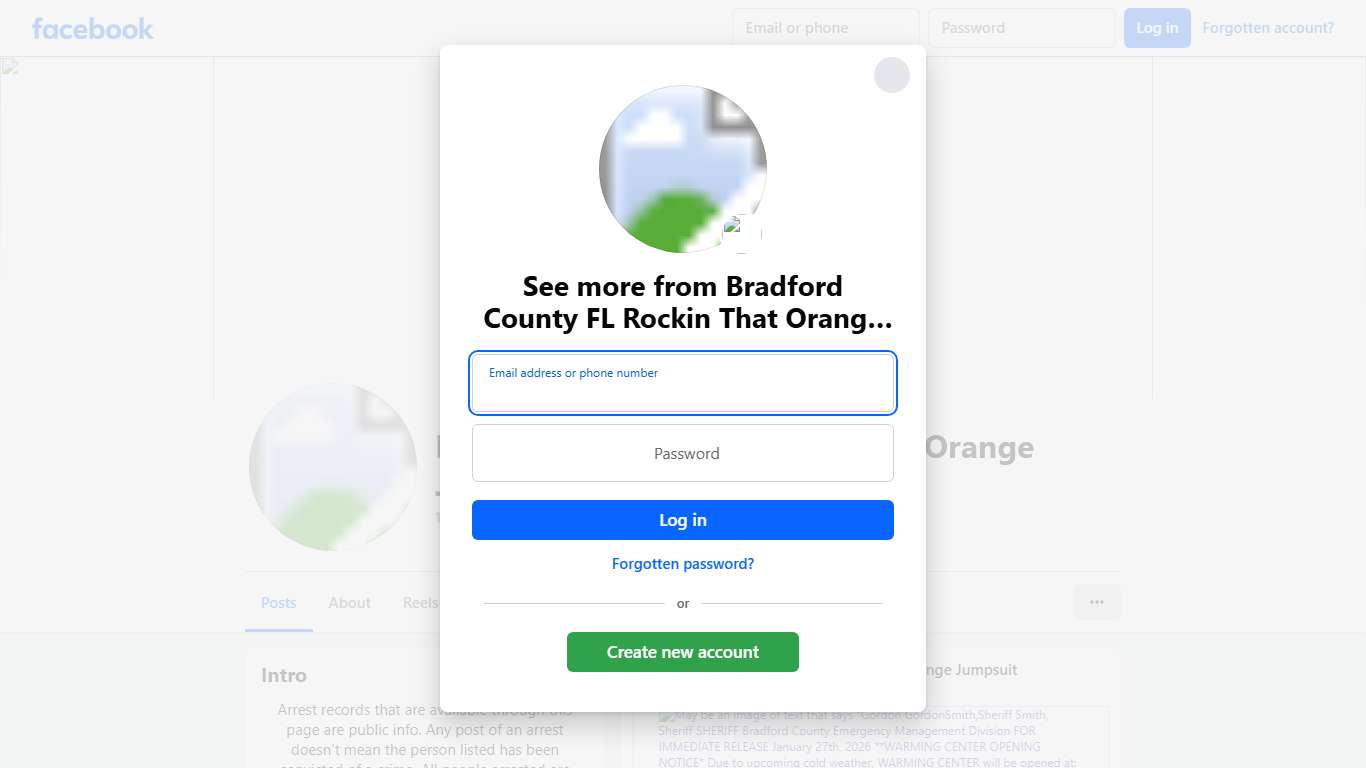 Bradford County FL Rockin That Orange Jumpsuit Facebook